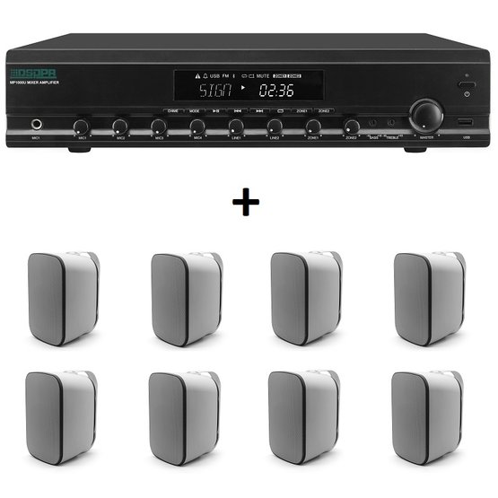 DSPPA KIT-MP1000U-8xDSP5040 sada 1x MP1000U a 8x DSP5040