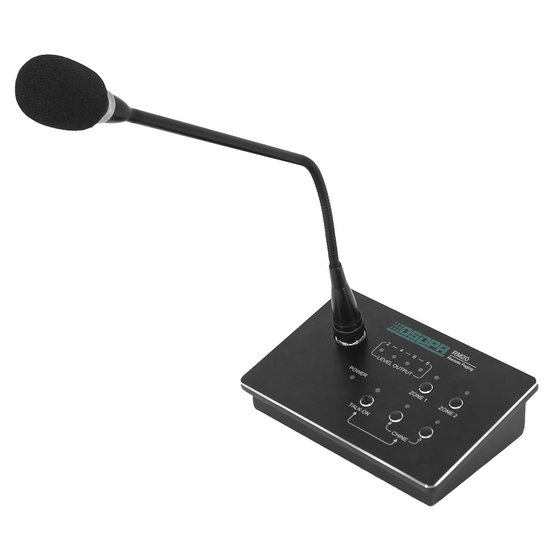 DSPPA RM20 2 zónový stránkovací mikrofon