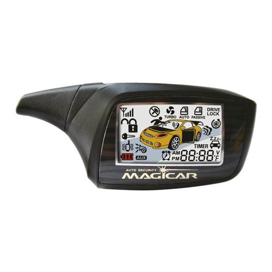 Dvoucestný autoalarm Magicar M1090