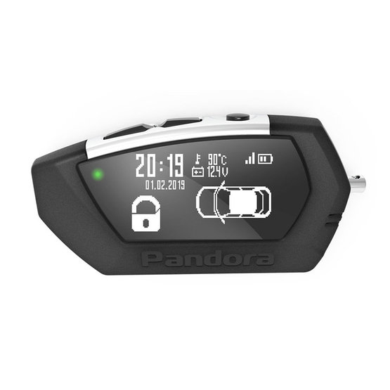 Pandora D-022 dvoucestný dálkový ovladač