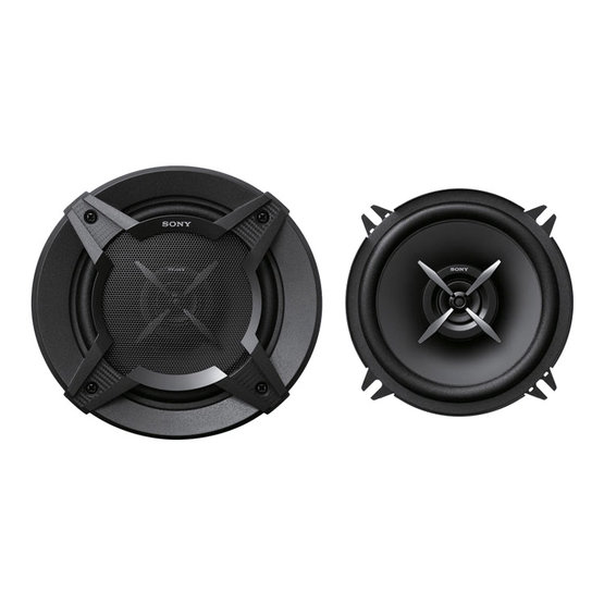 Dvoupásmové koaxiálnní reproduktory SONY, 30W, 13cm XSFB1320E.EUR