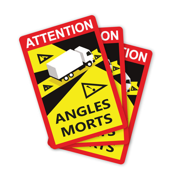 DVS STICKER Samolepka „Mrtvý úhel“ 3ks