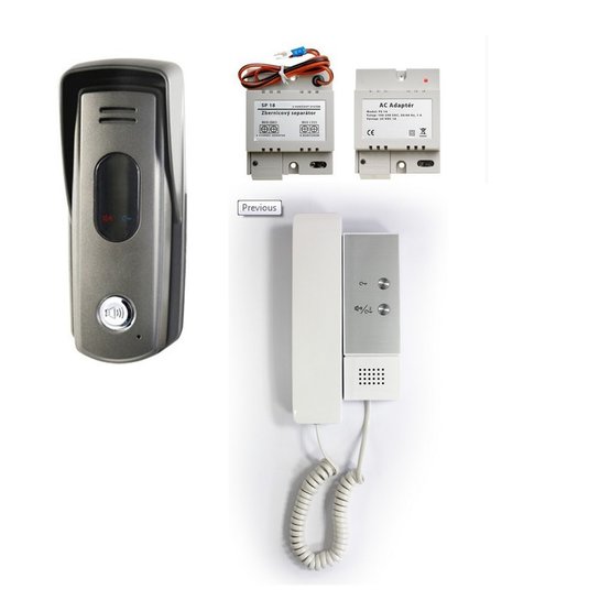 easydoor 1A Sada audiovrátného Easydoor