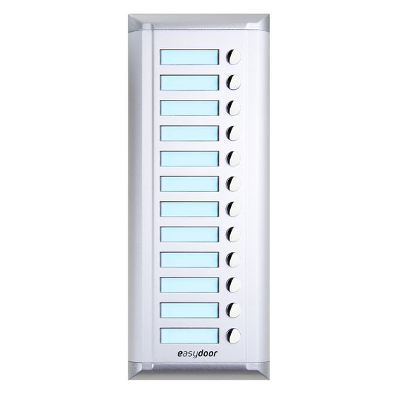 Easydoor DJ 12T EXT rozšiřující tablo