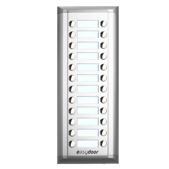 Easydoor DJ 24T EXT v2 rozšiřující tablo s 24 tlačítky