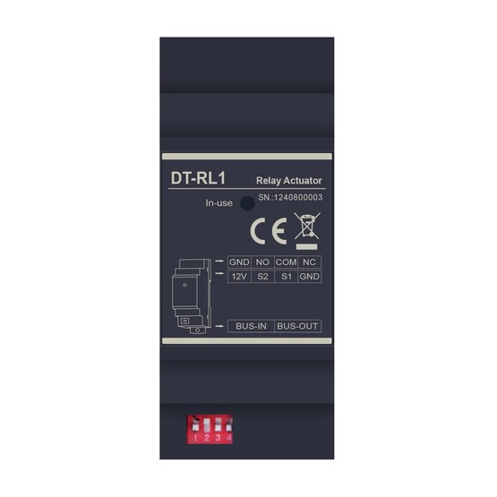 Easydoor RLC v2 modul sběrnice pro spínání relé