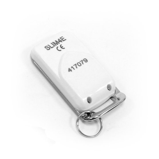 Entry RC433 dálkové ovládání v pásmu 433MHz