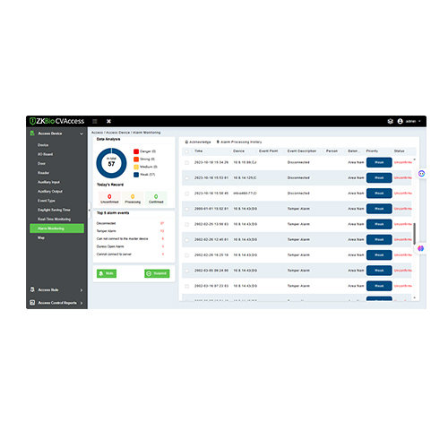 Entry ZKBio CVAccess AC 5 licence přístupového softwaru