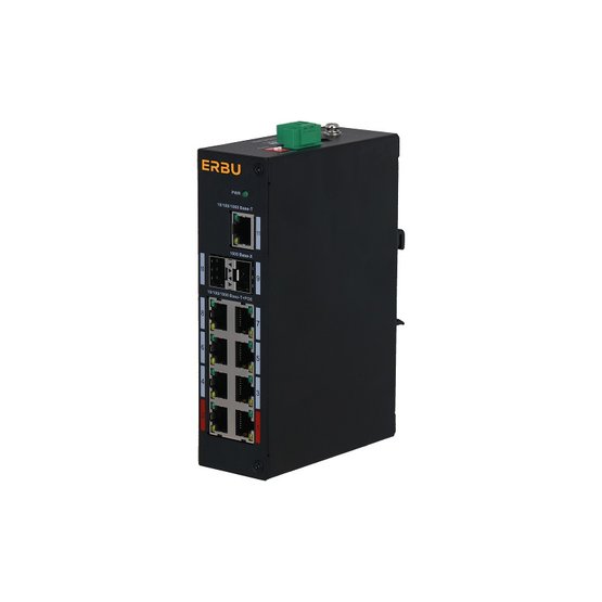 Erbu E-EFS-0902-90-G-120 11portový PoE switch