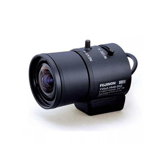 Fujinon YV5x2,7R4B-SA2 objektiv