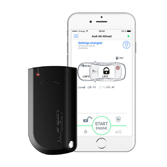 GSM/GPS autoalarm s připojením na CAN BUS sběrnici Pandora SMART PRO