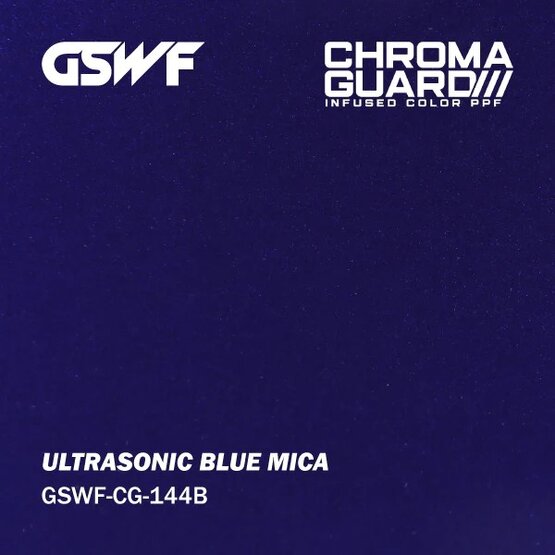 GSWF BLUE MICA PPF fólie na ochranu laku, lesklá, metalická