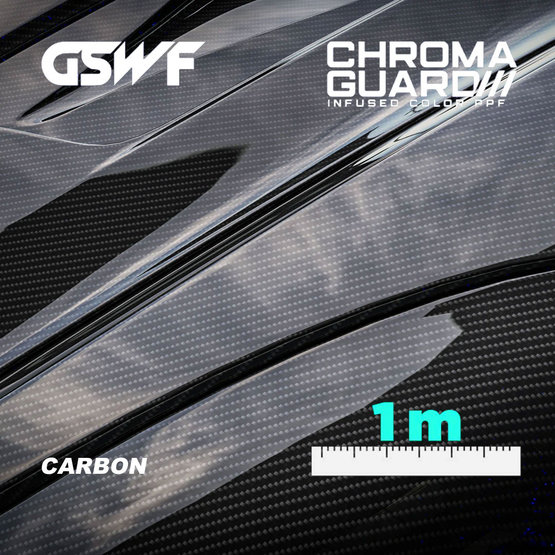 GSWF CARBON (bm) PPF fólie na ochranu laku, lesklá, karbon
