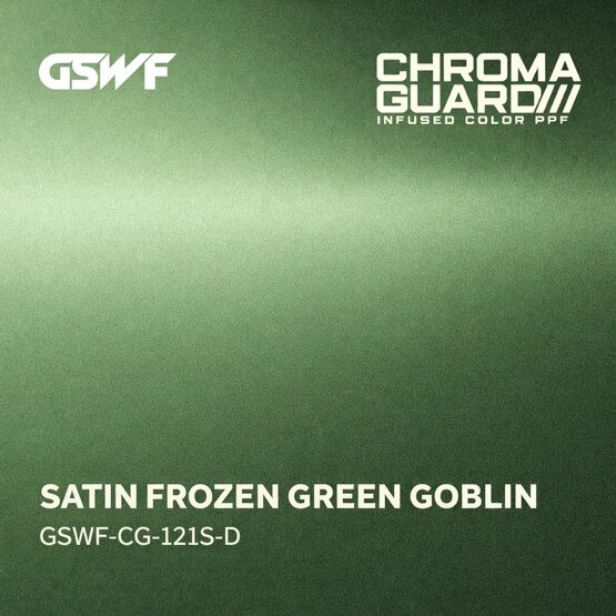 GSWF GOBLIN PPF fólie na ochranu laku, saténová, zelená