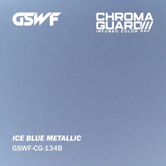 GSWF ICE BLUE PPF fólie na ochranu laku, lesklá, modrá, metalická