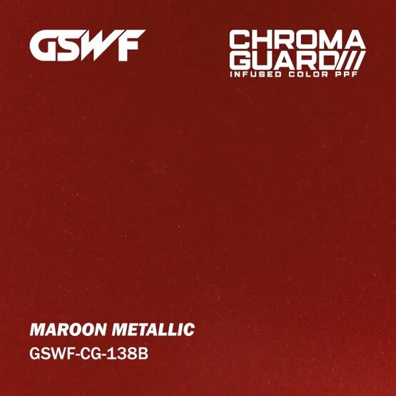 GSWF MAROON PPF fólie na ochranu laku, lesklá, metalická