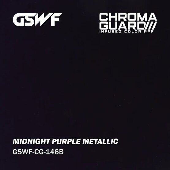 GSWF MIDNIGHT PPF fólie na ochranu laku, lesklá, fialová, metalická