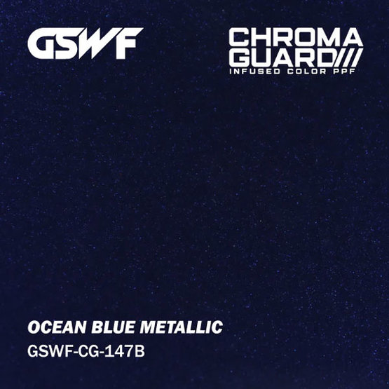 GSWF OCEAN PPF fólie na ochranu laku, lesklá modrá metalická
