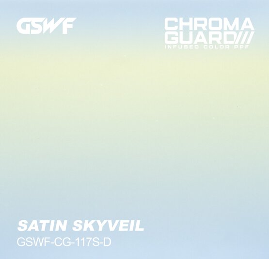 GSWF SATIN SKYVEIL PPF fólie na ochranu laku, perleťová, šedá