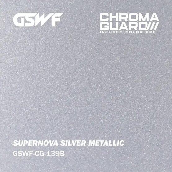 GSWF SUPERNOVA PPF fólie na ochranu laku, lesklá, stříbrná, metalická