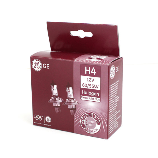GE H4-MP50 halogenová žárovka Megalight Plus 50