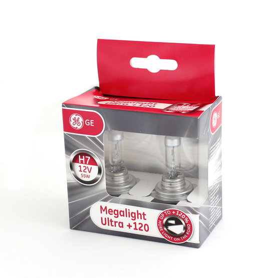 Halogenová žárovka Megalight Ultra GE H7-MU120
