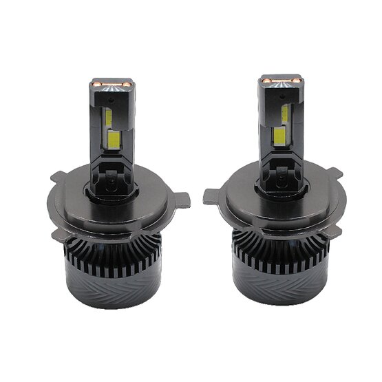 HP LED H4 Žárovky sada 2x 45W, canbus, 5000lm, 6000K