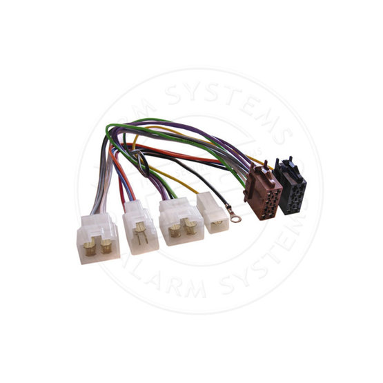 ISO adaptér pro autorádia Kia RISO-012