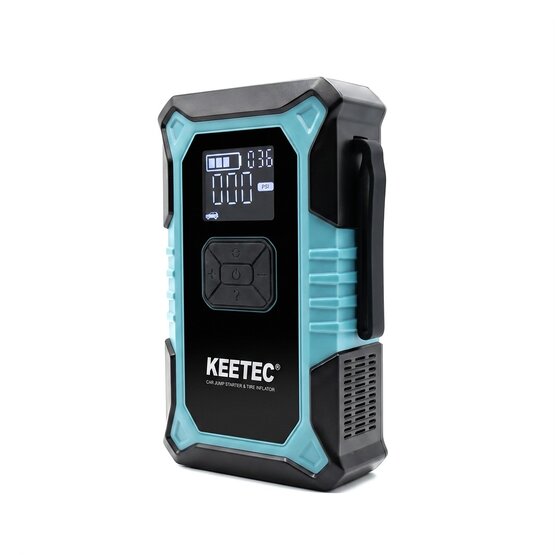 Keetec CJS3000-TI Jump starter a kompresor sada 12.000 mAh, 150 psi