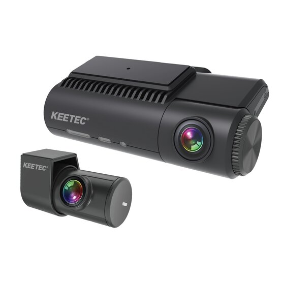 Keetec DC6000 2CH Autokamera 4K+2K HDR WiFi GPS