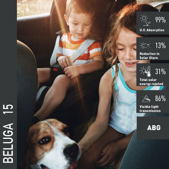KeetecFOL BELUGA 15 R101 nanokeramická zatmavovací autofólie