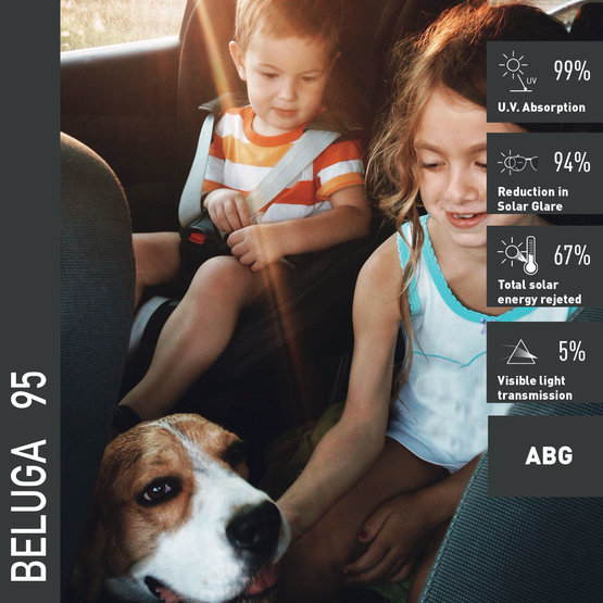 KeetecFOL BELUGA 95 R51 nano keramická zatmavovací autofólie