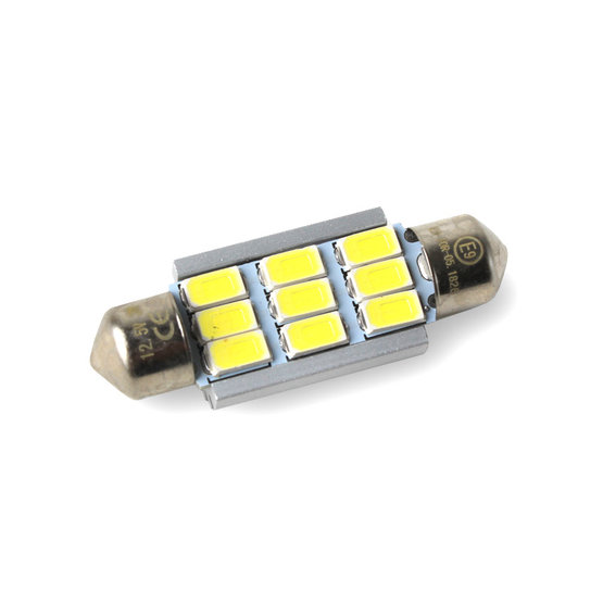 LED žárovka Sufit, 39mm, 380lm, canbus, bílá, 2ks LED 39SUFIT 9-380