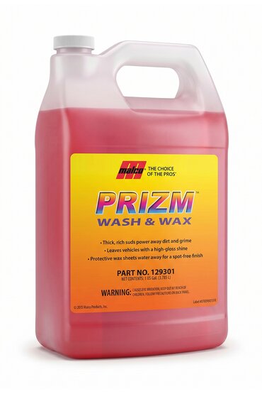 MALCO Prizm Wash Wax autošampon s voskem, 3785ml