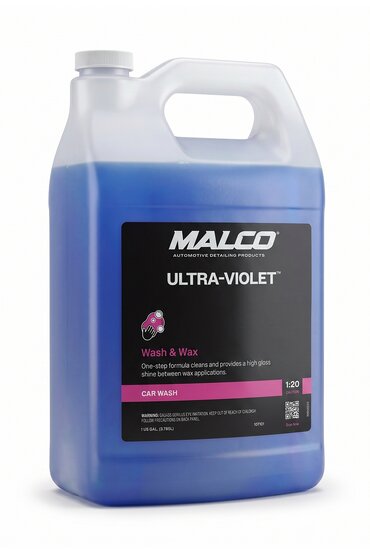 MALCO Ultra-violet Wash prémiový autošampon s voskem , 3785ml