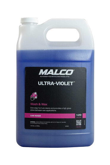 MALCO Ultra-violet Wash prémiový autošampon s voskem , 3785ml