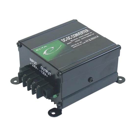 Měnič napětí 24V/12V DC10A