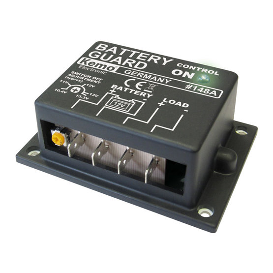 Modul automatického odpojení zátěže baterie 12V M148A