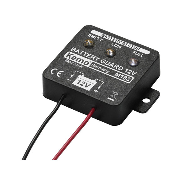 Kemo M188 Modul kontroly stavu baterie 12V