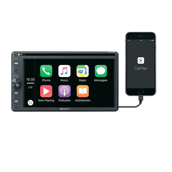 Multimediální autorádio SONY s DVD a zrcadlením navigace XAVAX200.EUR