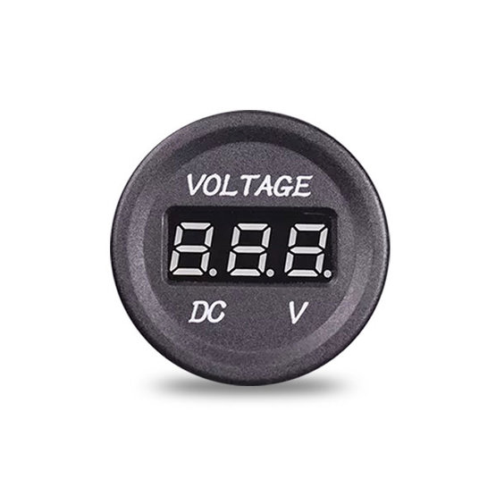 MY1083 Voltmetr, 6-30V, červená LED
