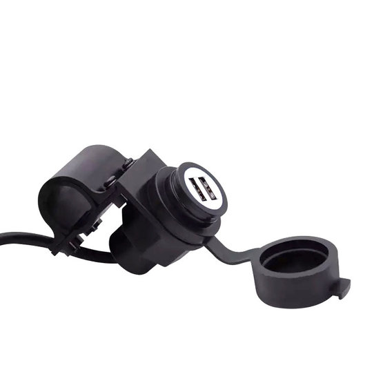 MY1118 Nabíječka USB-A 2x s krytkou pro motocykly