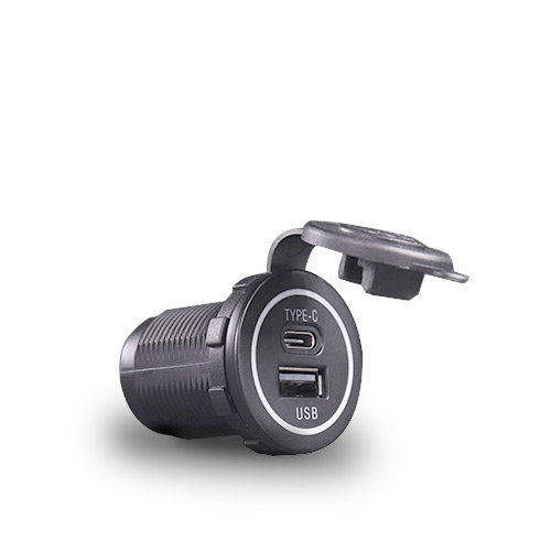 MY1218 Nabíječka USB-A & USB-C vestavná, 5V, 4.2A