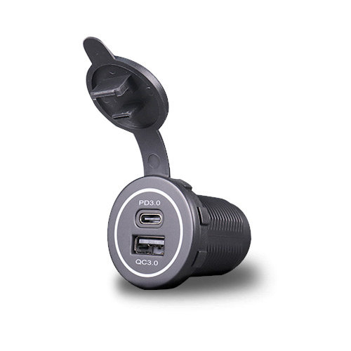 MY1298 Nabíječka USB-A & USB-C vestavná, QC3.0, PD 3.0