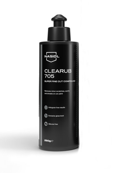 Nasiol CLEARUB 705-S leštící pasta, extra jemná, 250g