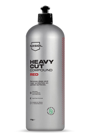 Nasiol HEAVY CUT RED-L leštící pasta, silná, 1kg