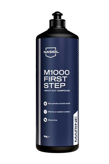 Nasiol M1000 FIRST STEP leštící pasta pro lodě, silná, 1kg