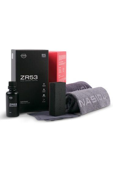 Nasiol ZR53 profesionální nanokeramická ochrana 10H, hydrofobnost, lesk, 50ml
