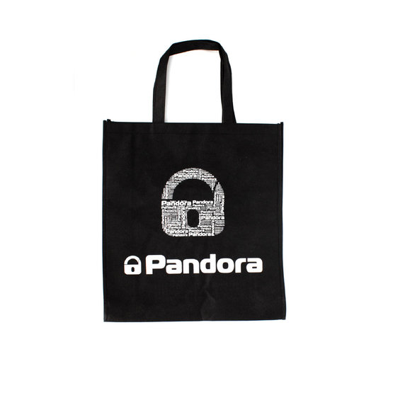 PANDORA BAG plátěná taška s logem Pandora