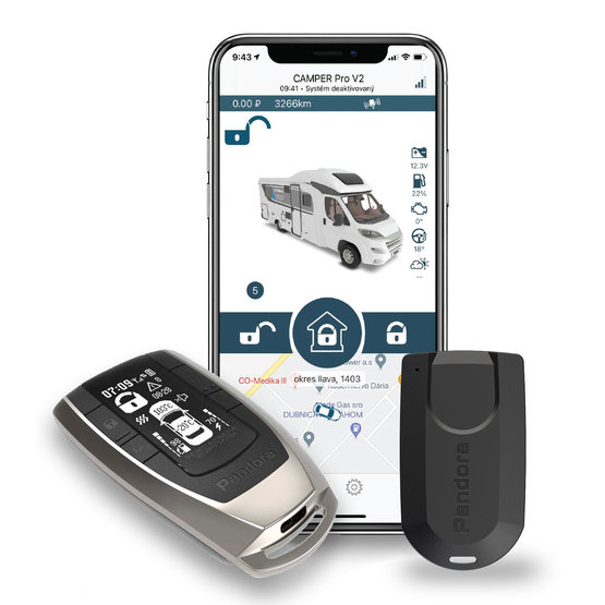 Pandora CAMPER PRO alarm
